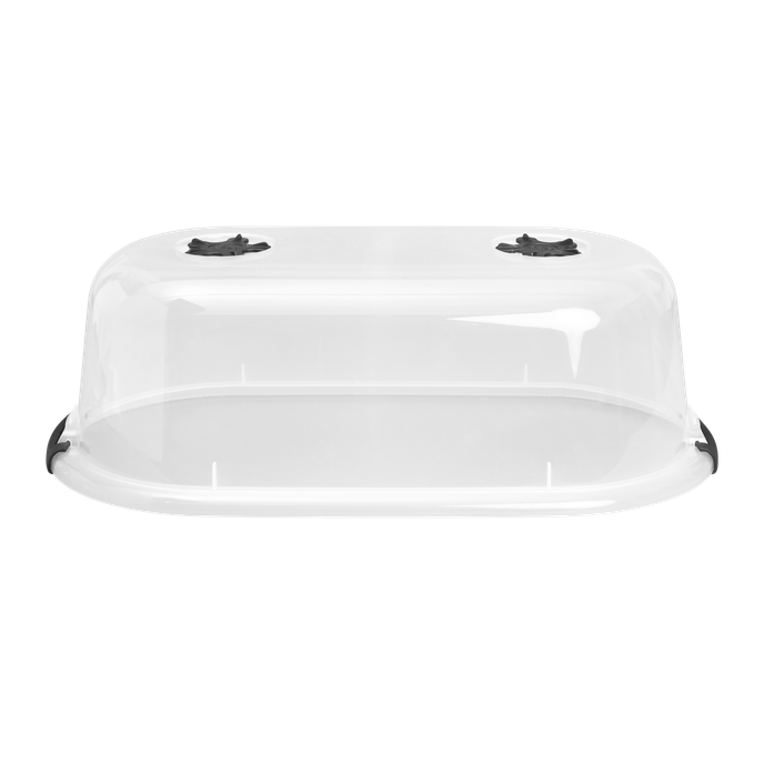 green basics balkon anzuchtset 55cm living schwarz